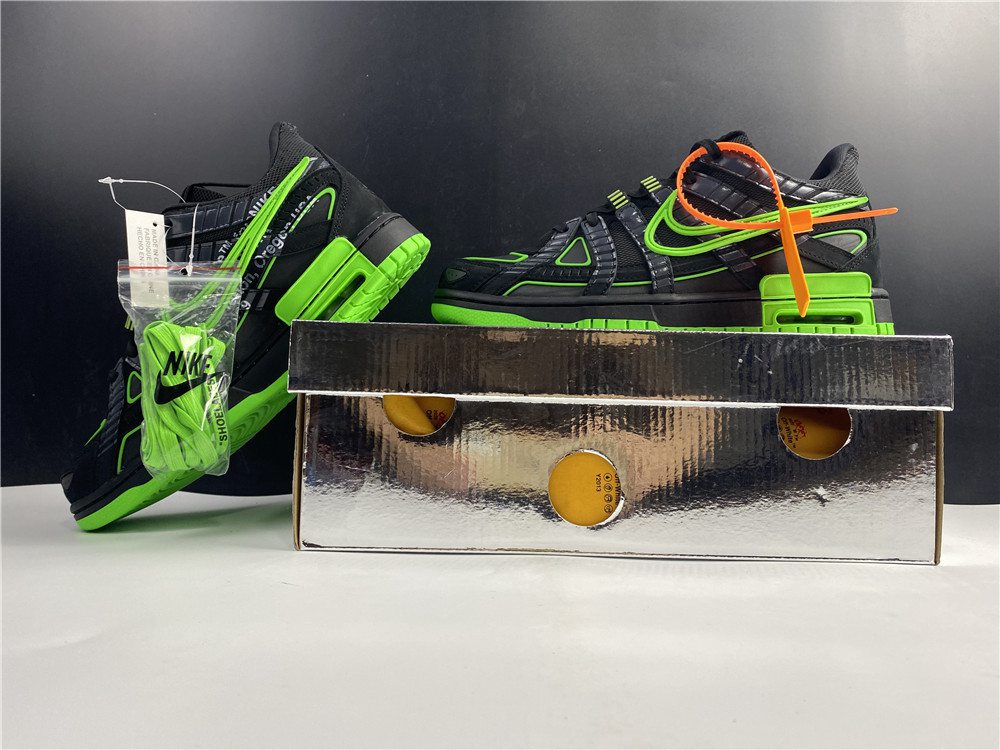 OFF-WHITE x Nike Air Rubber Dunk Green Strike CU6015-001